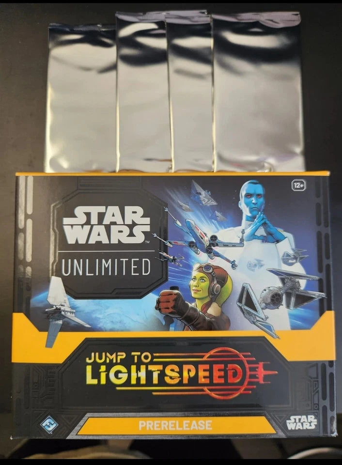 STAR WARS: Unlimited: Jump To Lightspeed - PRE-RELEASE KIT + 4 packs