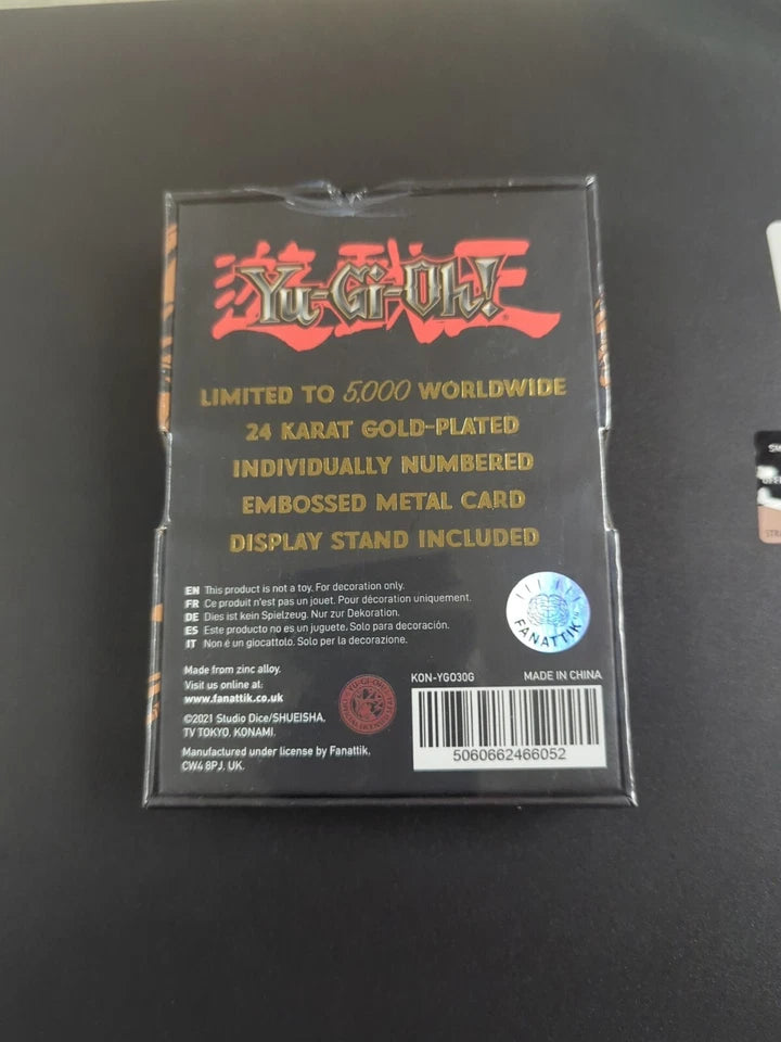 [CLEARANCE] Yugioh 24k Gold Plated Card Blue Eyes Ultimate Dragon