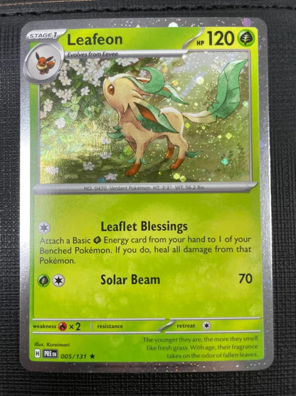Pokemon - Prismatic Evolution Eeveelution Cosmos Holo Costco Promo Full Set