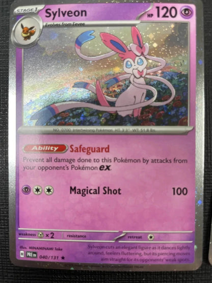 Pokemon - Prismatic Evolution Eeveelution Cosmos Holo Costco Promo Full Set