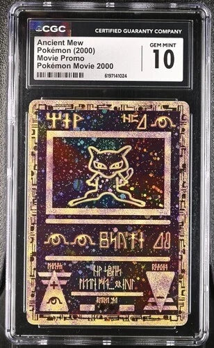 Pokemon Ancient Mew Movie Promo 2000 CGC 10 #3