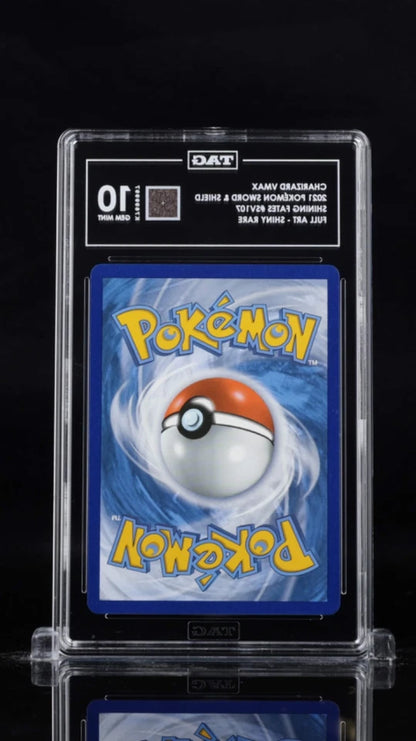 Pokemon - Charizard Vmax SV107 Shining Fates TAG 10