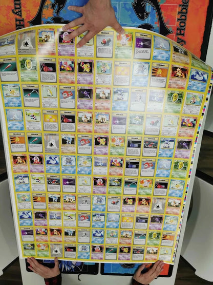 Pokemon Base Set Uncommons Uncut Sheet