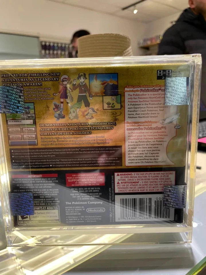 Pokemon: HeartGold Version Sealed CIB w/Pokewalker Sealed Game