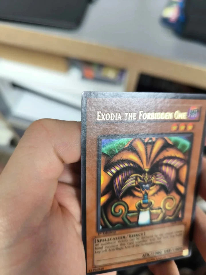 Yugioh Exodia the Forbidden One (LOB-124) 1st Edition WAVY VLP