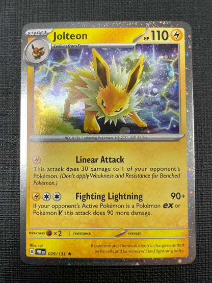 Pokemon - Prismatic Evolution Eeveelution Cosmos Holo Costco Promo Full Set