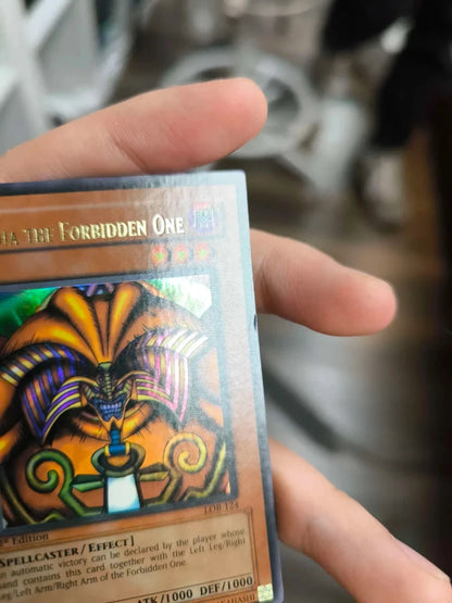 Yugioh Exodia the Forbidden One (LOB-124) 1st Edition WAVY VLP