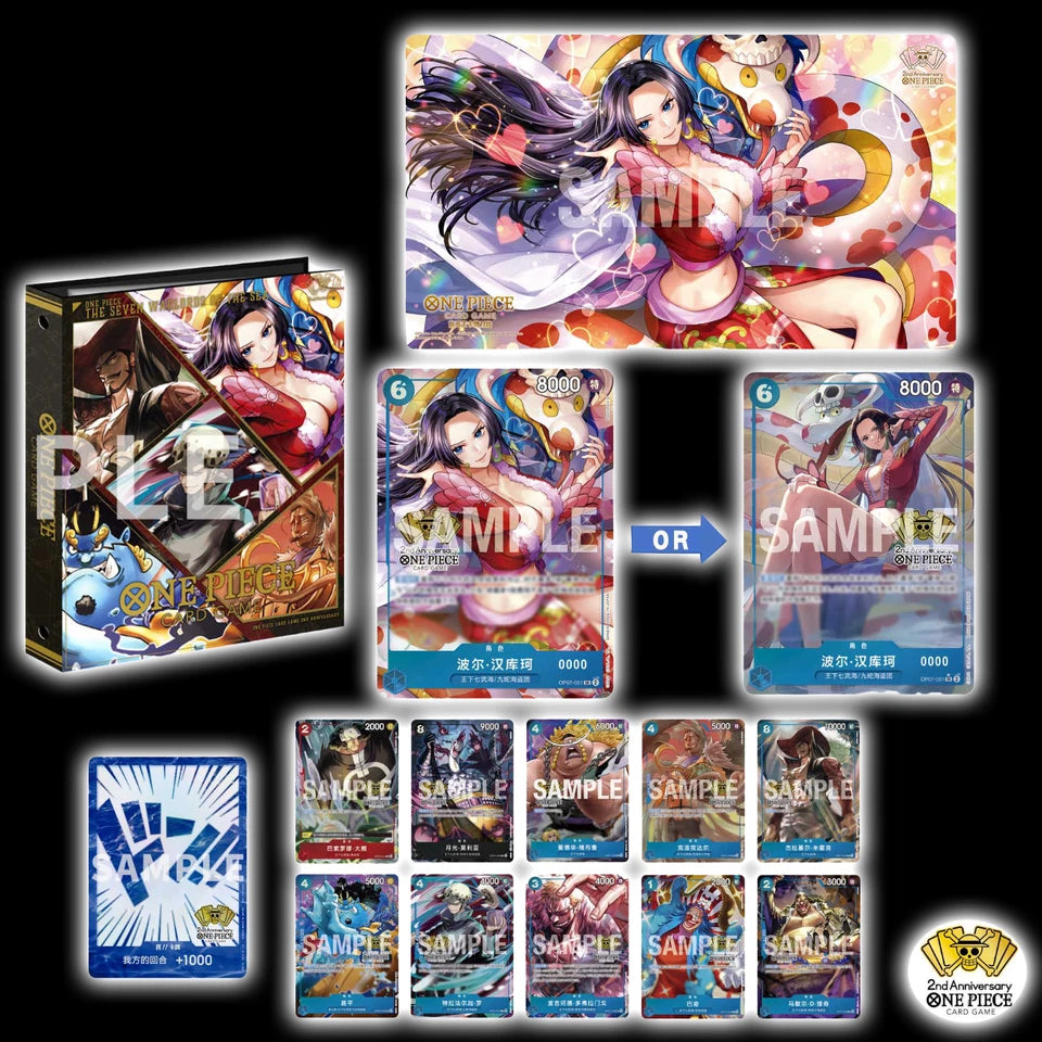 ONE PIECE TCG 2nd Anniversary Card Box Boa Hancock (Chinese)