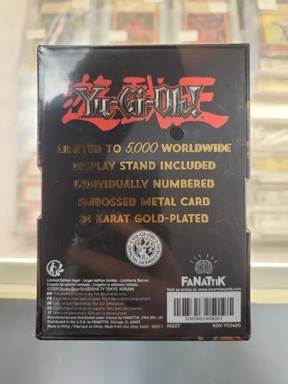 [CLEARANCE] Yugioh 24k Gold Plated Card Jinzo