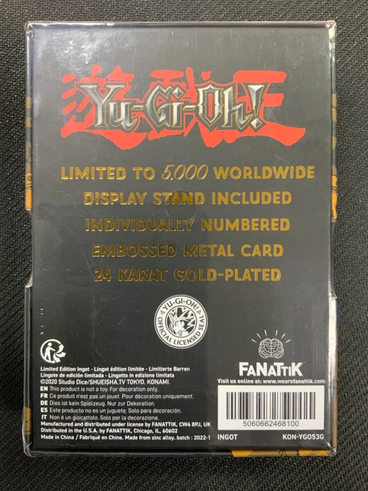 [CLEARANCE] Yugioh 24k Gold Plated Card Celtic Guardian