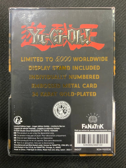 [CLEARANCE] Yugioh 24k Gold Plated Card Celtic Guardian