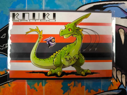 POKEMON Kouki Saitou Shiba Inu Astronaut Original Art Framed w/ Museum Glass