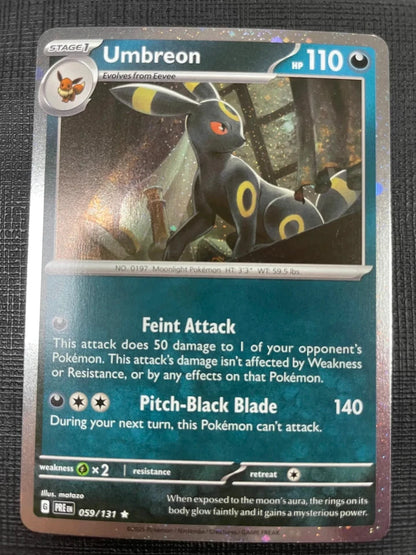 Pokemon - Prismatic Evolution Eeveelution Cosmos Holo Costco Promo Full Set