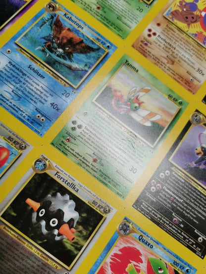 Pokemon Neo Discovery GERMAN Uncut Sheet