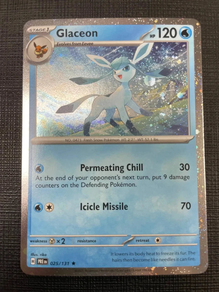 Pokemon - Prismatic Evolution Eeveelution Cosmos Holo Costco Promo Full Set