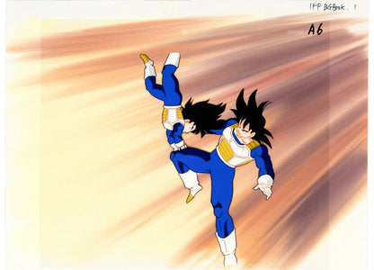 DRAGON BALL Z Season 5 Ep 60 Goku Training Gohan cel A6 w/ CUSTOM ART FRAMING