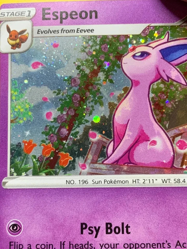 Pokemon Espeon SWSH174/307 - SWSH Black Star Promos Holofoil SWIRL