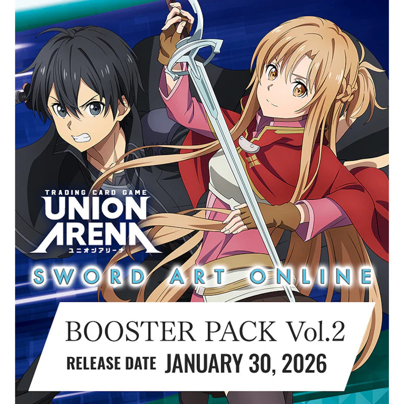 [PRE ORDER Jan 2026] UNION ARENA Sword Art Vol 2 Booster Box