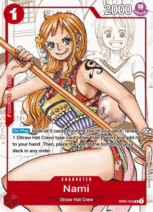 Nami - OP01-016 (25th Edition) - One Piece Promotion Cards (OP-PR)