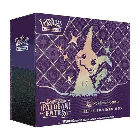 Pokemon Center Paldean Fates Elite Trainer Box ETB